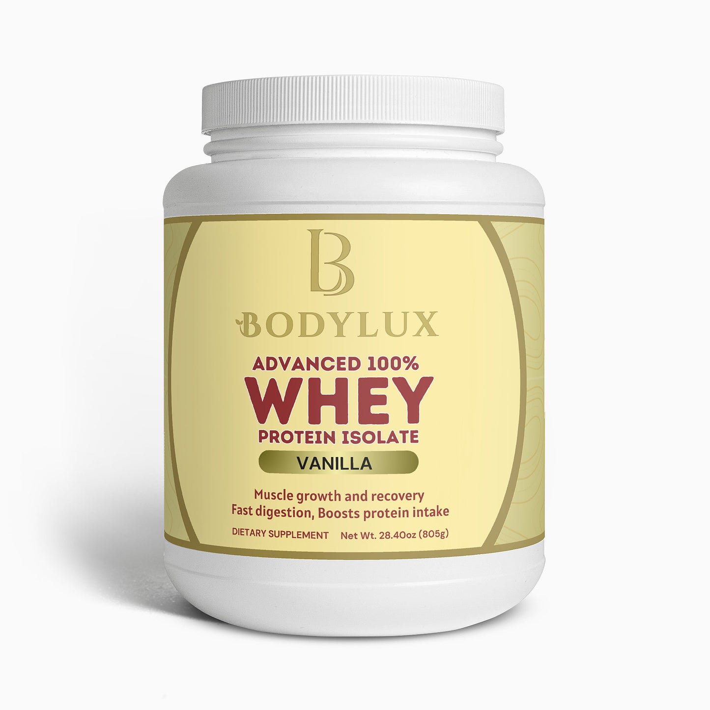 Advanced 100% Whey Protein Isolate (Vanilla)