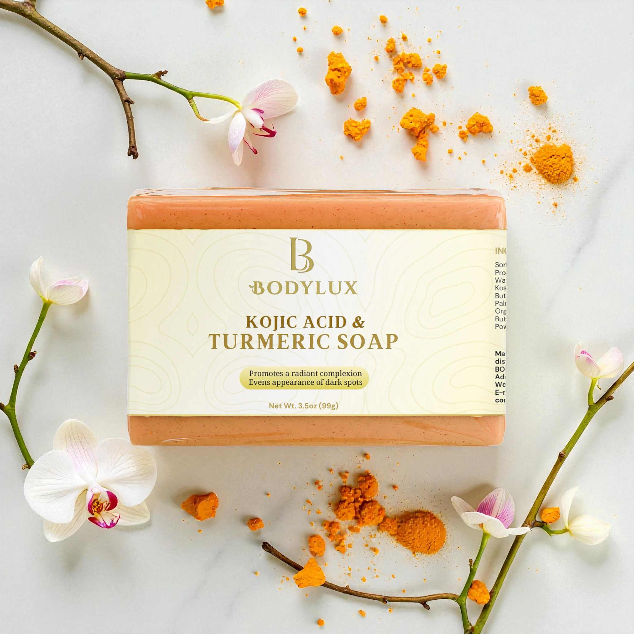 Kojic Acid & Turmeric Soap